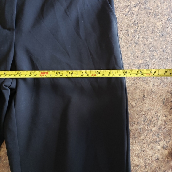 Maxmara pegno vanadio high rise pants black trousers US 8 - Picture 10 of 11